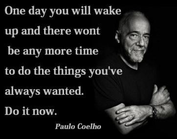 Blog 1 Paulo Coelho Spruch